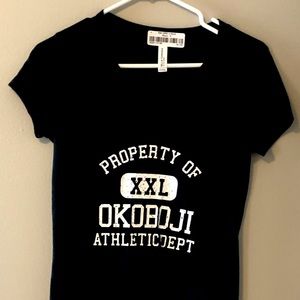 Fictional University in Iowa! Ladies tank.